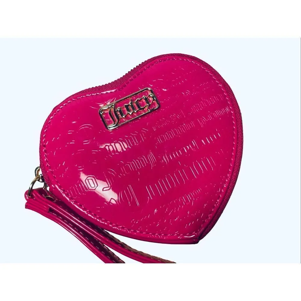 Juicy Couture embossed leather